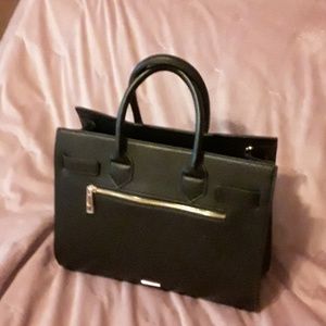 Aldo black leather purse